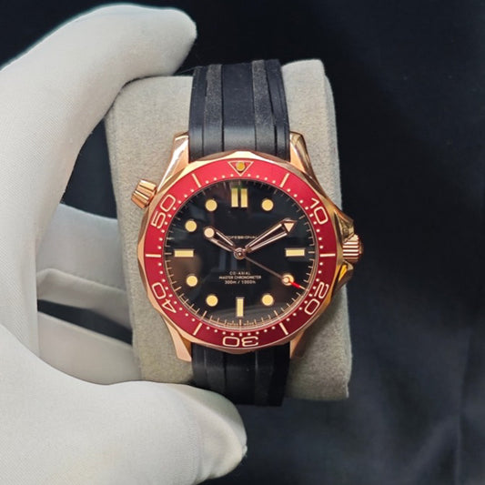 READY STOCK NEW MODEL OMG CMSTR AUTOMATIC 42MM MEM WATCH