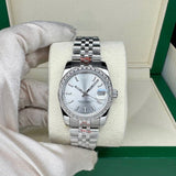 READY STOCK UPGRADED SEMI PREMIUM GRADE 31mm DJ AUTOMATIC LADIES WATCH