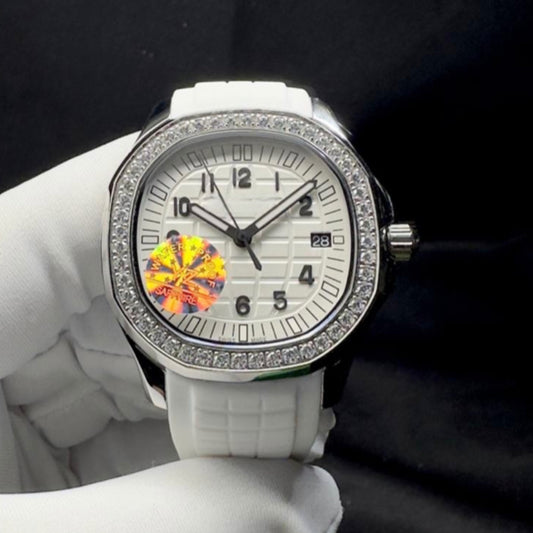 READY STOCK LADIES P.P  QUARTZ RUBBER STRAP 36MM LADIES WATCH