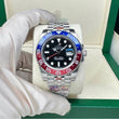 READY STOCK CLEAN PLUS SEMI PEPSI GMT RED BLUE BEZEL 40 MM AUTOMATIC MEN WATCH
