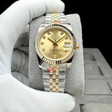 READY STOCK UPGRADED SEMI PREMIUM GRADE 31 DJ AUTOMATIC LADIES WATCH