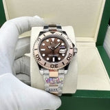 READY STOCK SEMI PREMIUM CLEAN PLUS YM 40MM ROSEGOLD AUTOMATIC MEN WATCH