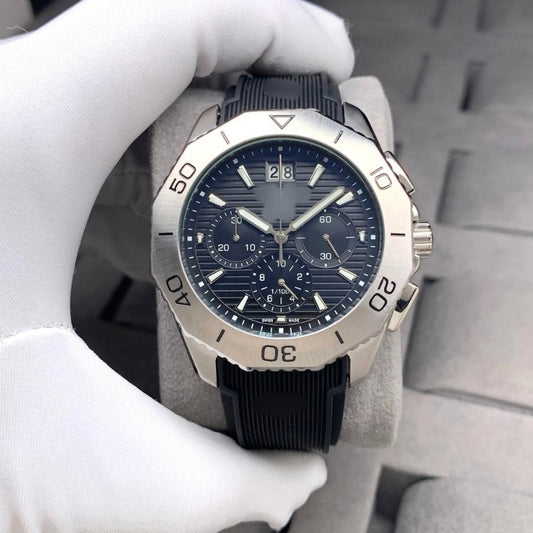 READY STOCK UPGRADED VERSION TH AQUA 44 MM CHRONOGRAPH MEN WATCH