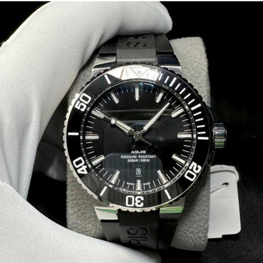 READY STOCK SEMI PREMIUM RIS QUIS AUTOMATIC 43 MM MEN WATCH