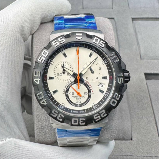 READY STOCK TH FI CHRONOGRAPH QUARTZ SOLID 42MM MEN WATCH