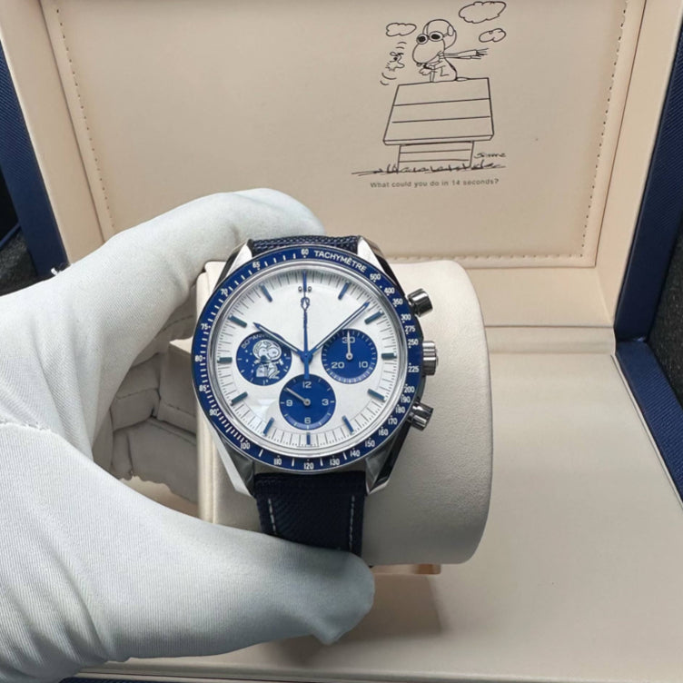 READY STOCK BEST EDITION OMG SNOP 42M HANDWINDING 42MM MEN WATCH