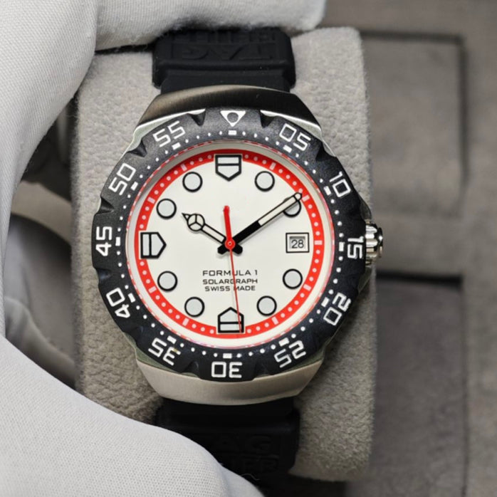 READY STOCK .TH. AUTOMATIC SILICON 38MM MEN WATCH