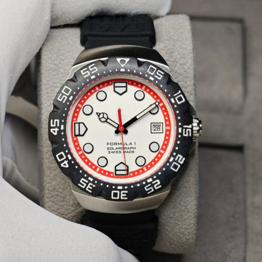 READY STOCK .TH. AUTOMATIC SILICON 38MM MEN WATCH