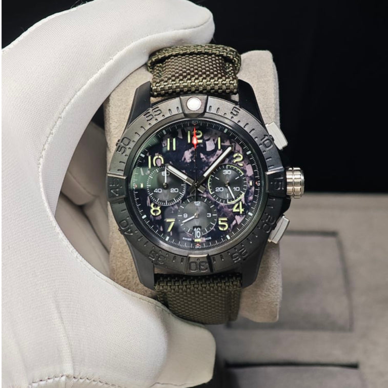 READY STOCK 1884 QUARTZ CHRONOGRAPH 44 MM MEN WATCH