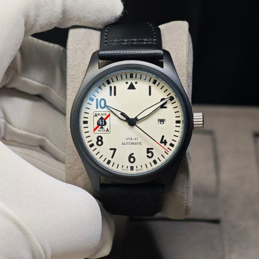 READY STOCK BLACK ACE AUTOMATIC 41MM MEN WATCH