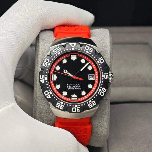 READY STOCK .TH. AUTOMATIC SILICON 38MM MEN WATCH