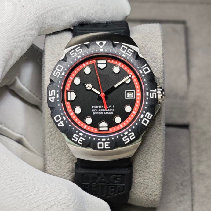 READY STOCK .TH. AUTOMATIC SILICON 38MM MEN WATCH