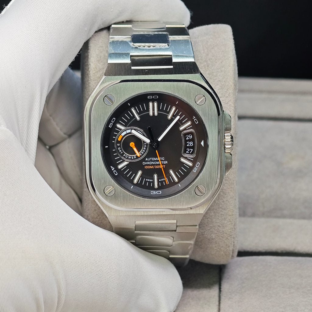 READY STOCK NEW BR .05. AUTOMATIC 40MM MEN WATCH