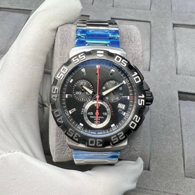 READY STOCK TH FI CHRONOGRAPH QUARTZ SOLID 42MM MEN WATCH