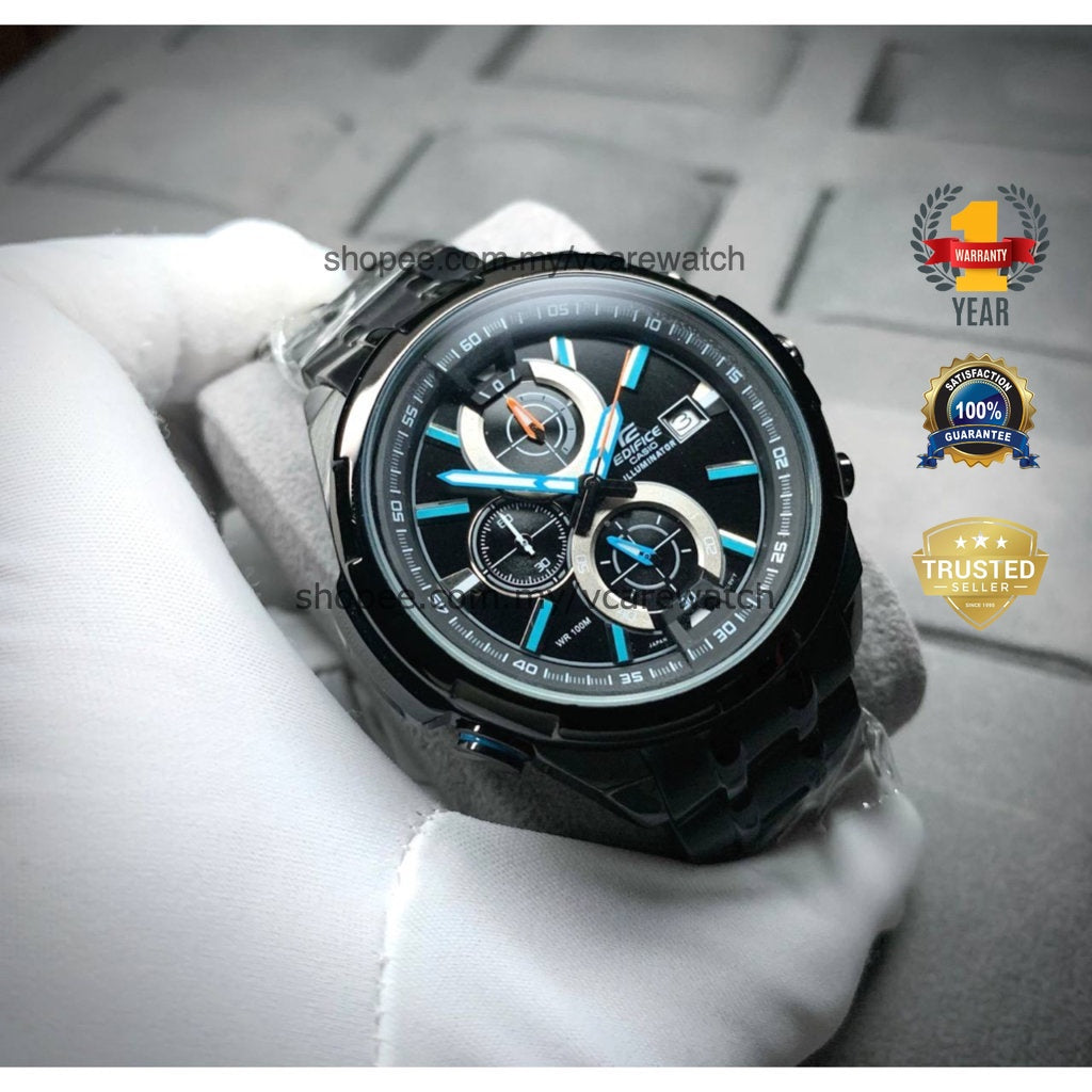 [ READY STOCK ] JAM CHRONOGRAPH STAINLESS STEEL MURAH JUAL CLEAR STOCK