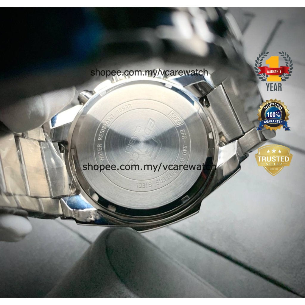 [ READY STOCK ] JAM CHRONOGRAPH STAINLESS STEEL MURAH JUAL CLEAR STOCK