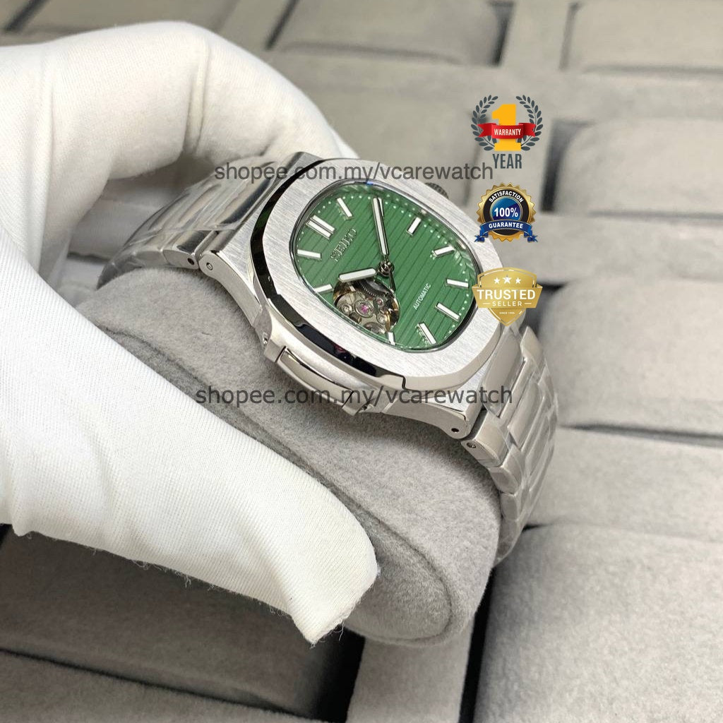 [ READY STOCK ] SKO_MOD_NÀÛTÎLÛS_AUTOMATIC_MOVEMENT_38MM_MEN_WATCH