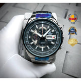 [ READY STOCK ] JAM CHRONOGRAPH STAINLESS STEEL MURAH JUAL CLEAR STOCK