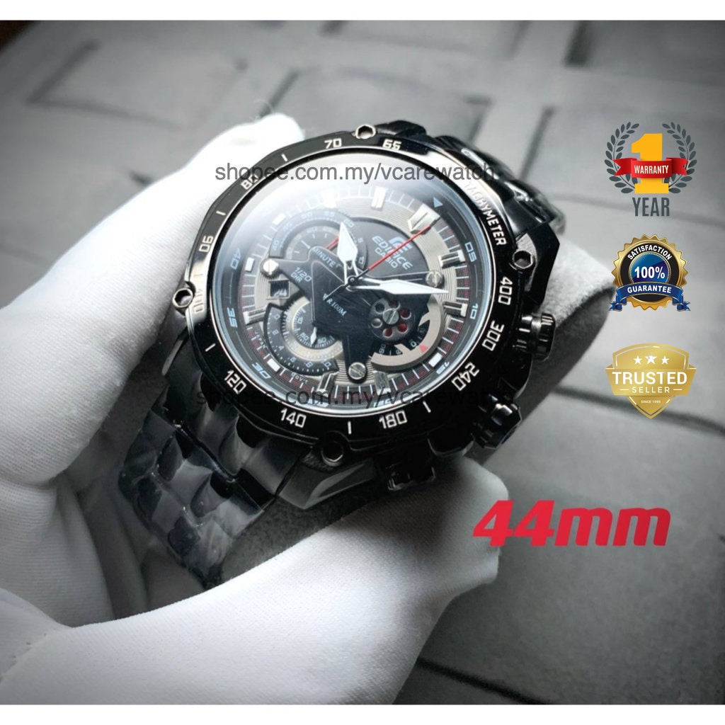 [ READY STOCK ] JAM CHRONOGRAPH STAINLESS STEEL MURAH JUAL CLEAR STOCK