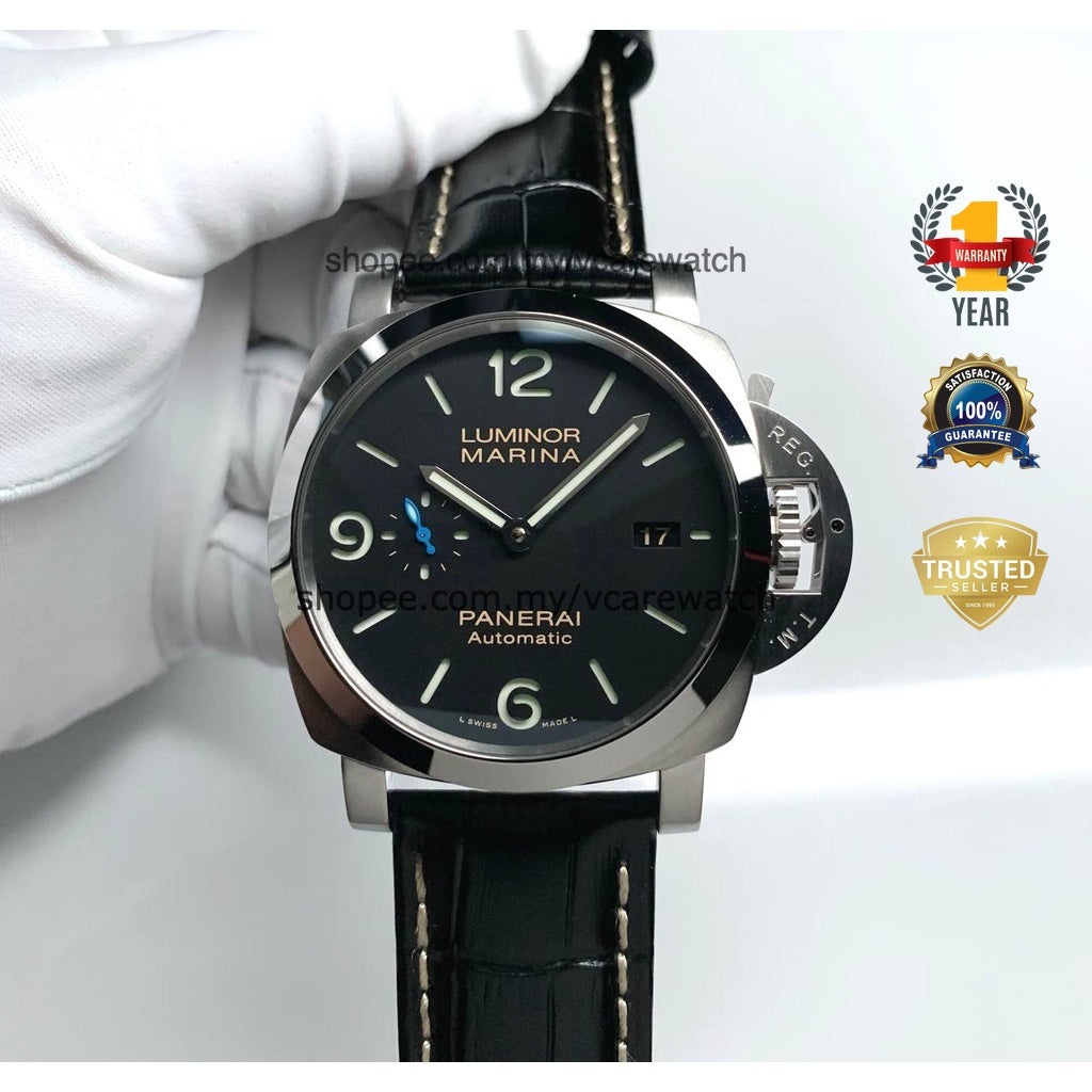 [ Ready Stock ]PREMIUM_P4NERA1_LUMIN0R_MAR1N4_44MM_AUTOMATIC_MOVEMENT