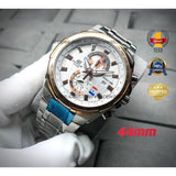 [ READY STOCK ] JAM CHRONOGRAPH STAINLESS STEEL MURAH JUAL CLEAR STOCK
