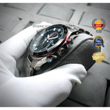 [ READY STOCK ] JAM CHRONOGRAPH STAINLESS STEEL MURAH JUAL CLEAR STOCK