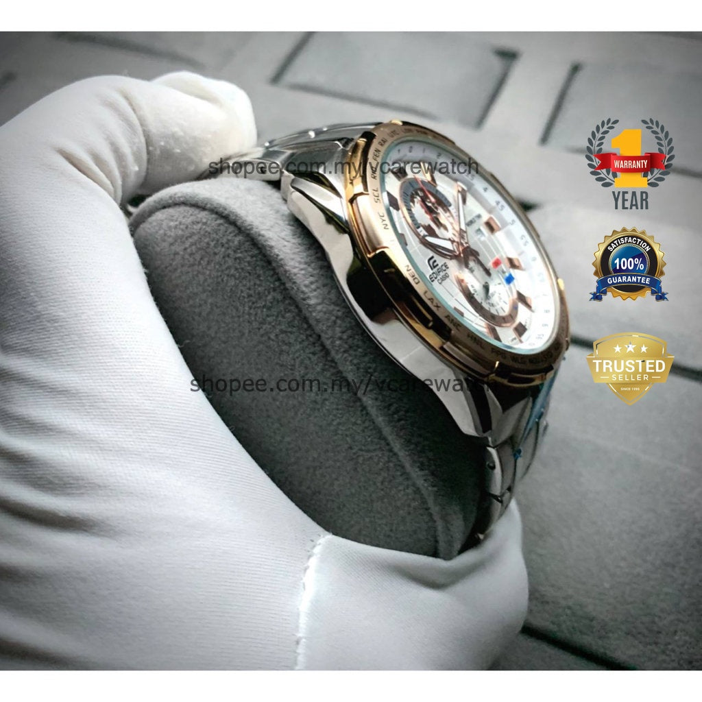 [ READY STOCK ] JAM CHRONOGRAPH STAINLESS STEEL MURAH JUAL CLEAR STOCK