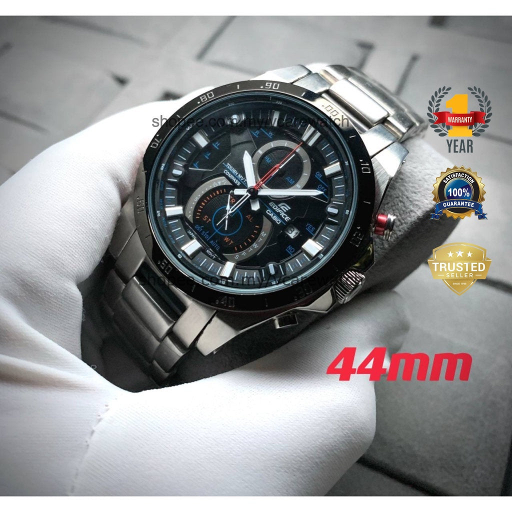 [ READY STOCK ] JAM CHRONOGRAPH STAINLESS STEEL MURAH JUAL CLEAR STOCK