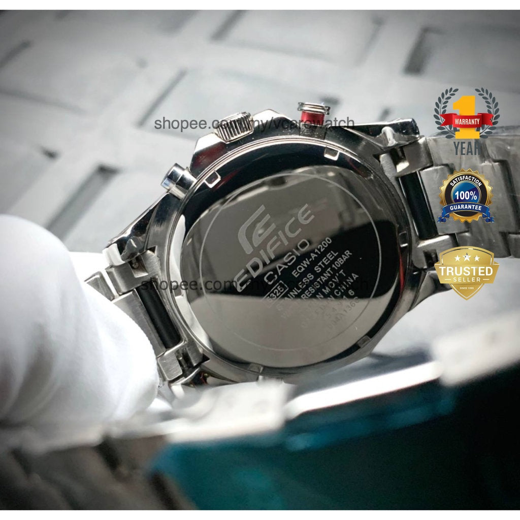 [ READY STOCK ] JAM CHRONOGRAPH STAINLESS STEEL MURAH JUAL CLEAR STOCK