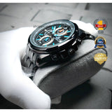[ READY STOCK ] JAM CHRONOGRAPH STAINLESS STEEL MURAH JUAL CLEAR STOCK