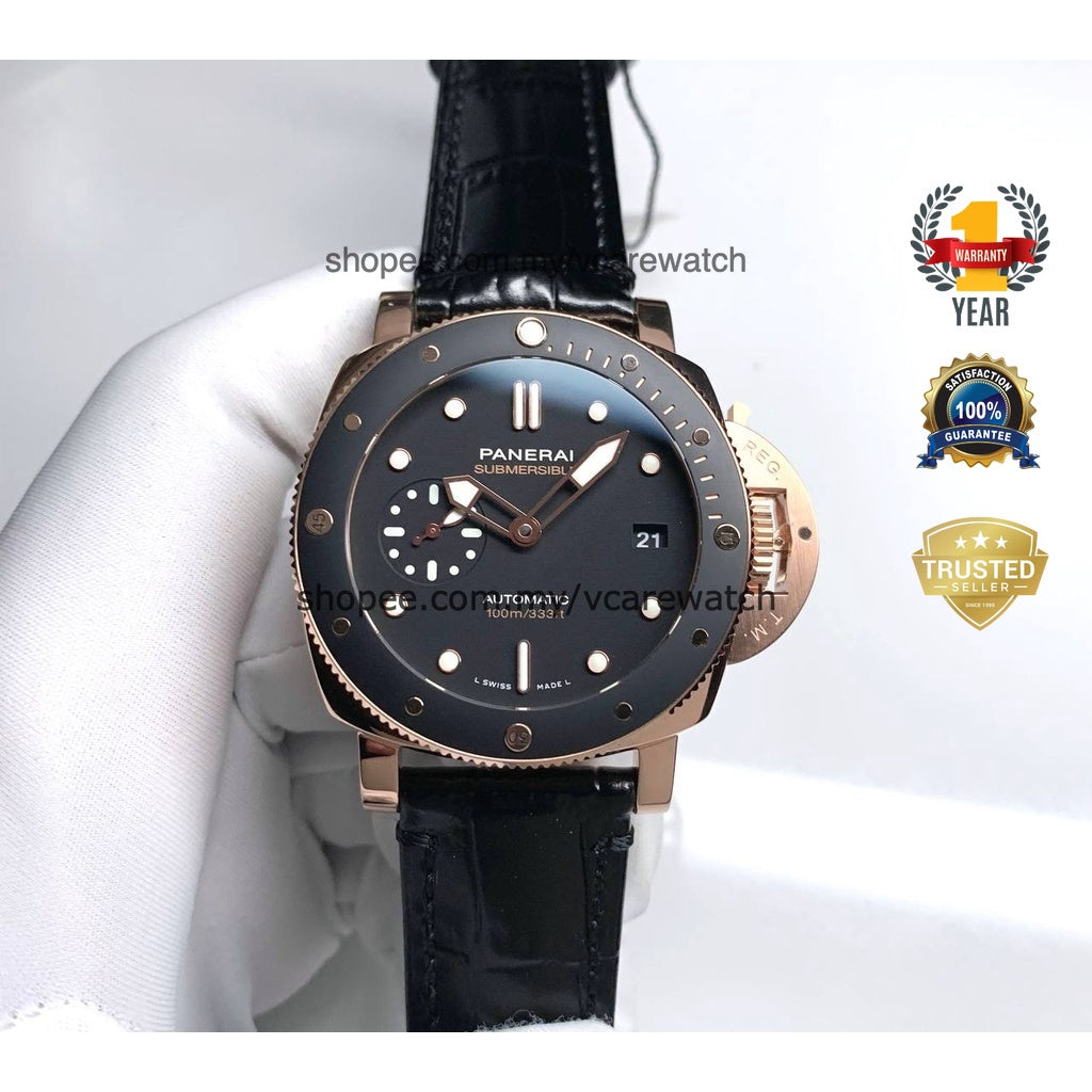 [ Ready Stock ]PREMIUM_P4NERA1_SUBMERSIBLE__42MM_AUTOMATIC_MOVEMENT