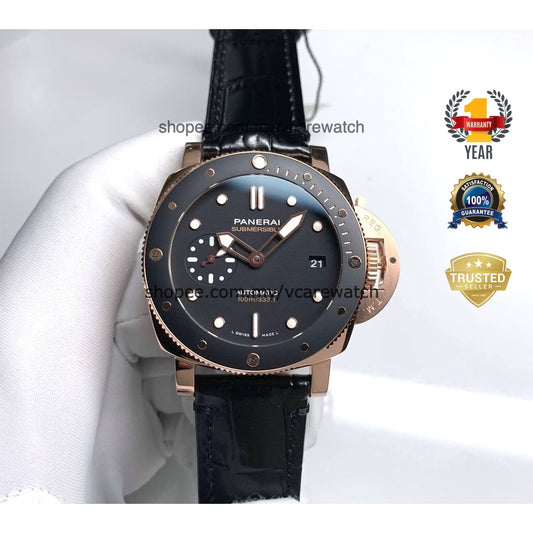 [ Ready Stock ]PREMIUM_P4NERA1_SUBMERSIBLE__42MM_AUTOMATIC_MOVEMENT