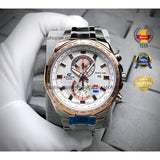 [ READY STOCK ] JAM CHRONOGRAPH STAINLESS STEEL MURAH JUAL CLEAR STOCK