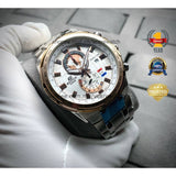 [ READY STOCK ] JAM CHRONOGRAPH STAINLESS STEEL MURAH JUAL CLEAR STOCK