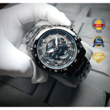 [ READY STOCK ] JAM CHRONOGRAPH STAINLESS STEEL MURAH JUAL CLEAR STOCK